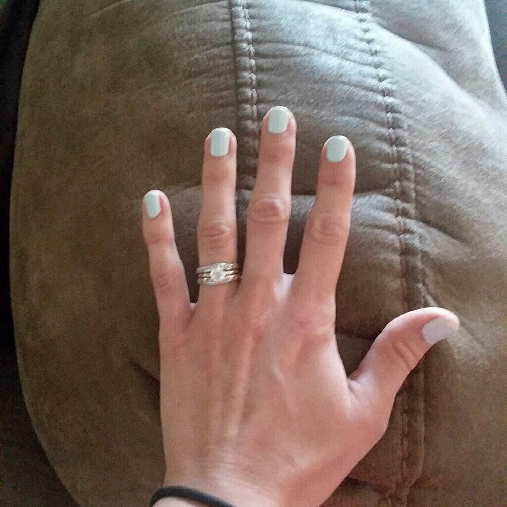 Engagement wedding ring set - Picture 3 of 7